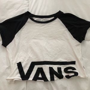 Vans short sleeve Cropped basic Tee
